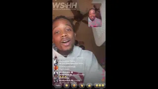 SPOKEN REASON RESPOND TO EMMANUEL HUDSON  ON IG LIVE (FROM WILD N OUT BEEEF)