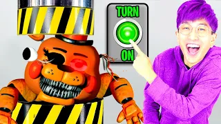 LANKYBOX Playing FIVE NIGHTS AT FREDDY'S: SECURITY BREACH PART 3!? (WE CRUSHED CHICA!?)