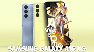 Samsung Galaxy A15 4G первый обзор на русском