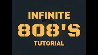 HOW TO MAKE INSANE INFINITE 808S (STRETCH OUT 808S WITHOUT LOSING QUALITY)