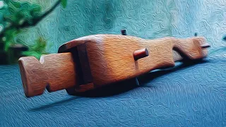 100% Handcrafted - Making "IGUANA" Flat Bow Hidden Limbs - Bamboo Art