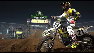 Supercross The Game 2018 DLC | Monster Energy Cup ( 4K )