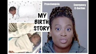 MY BIRTH STORY: UNEXPECTED PREECLAMPSIA & EMERGENCY C-SECTION| LEMOMLIFE™