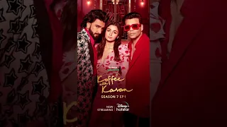 Hotstar Specials Koffee With Karan S7 | Ep 1 | Ranveer and Alia | Now Streaming | DisneyPlus Hotstar