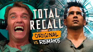 Total Recall (El Vengador Del Futuro)  | Original Vs Remake | #TeLoResumo