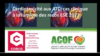 Anthracycline cardio toxicity Clinical case Pr BENKHEDDA Salim