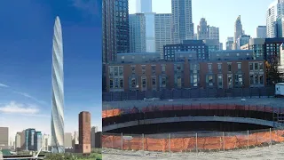 Chicago Spire Update - abandoned