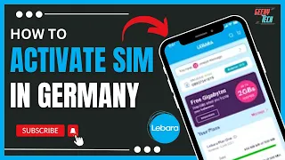 How To Activate Lebara Sim Card Germany !