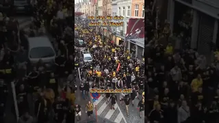 Borussia dortmund Ultras beim Fanmarch!