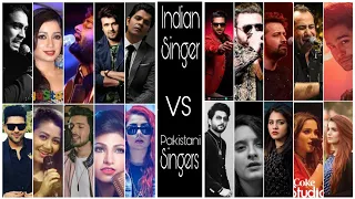 Indians Singers vs Pakistani Singers Battle of Voice Atif, Arijit,Shreya,Rahat,Sonu,Neha,Jubin ,Asim