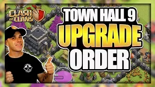 What to Upgrade First? TH 9 Upgrade Guide | Building Baby TH 9 Ep. 2 | Clash of Clans