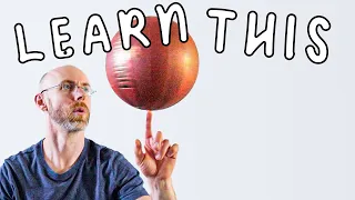 HOW TO SPIN A BASKETBALL ON YOUR FINGER IN UNDER A MINUTE