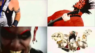 Mudvayne - Dig (4 angle - Split Screen)