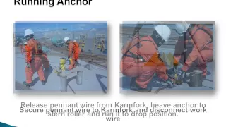Anchor Handling and Towing Course