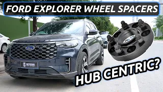 The Ford Wheel Spacers Won't Vibration After Installation! - BONOSS Explorer Parts Guide (bloxsport)