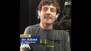 Ben Askren IS under Kamaru Usman's skin before #UFC235 on ESPN (Marty from Nebraska)