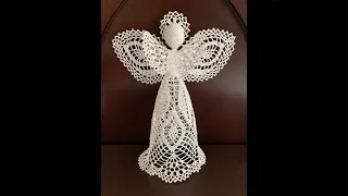 Spectacular 12” Angel Christmas Tree Topper - Crochet Tutorial #14