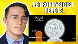 Physicist REACTS to Universe Size Comparison 3D