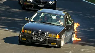 NÜRBURGRING FAILS, WINS & Lucky Drivers! GREATEST MOMENTS Nordschleife Touristenfahrten 2022