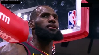 LeBron James confronts Denzel Valentine