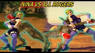 [TAS] Nina VS All Rogers - Tekken 2 (Requested)