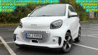 2022 Smart Fortwo Electric Drive EQ (82 PS) TEST DRIVE