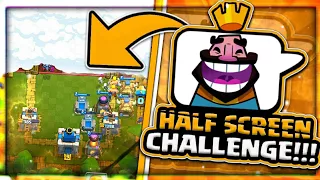 Clash Royale Half Screen Challenge!!! Ft.TheHollow