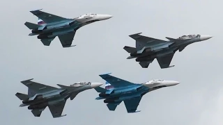 MAKS2015 Russian Air Force Russian Falcons Соколы России ВКС России