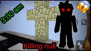 I accidentally killed null and revived him in bedwars (blockman go )