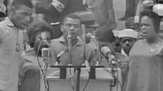 The Freedom Singers perform "We Shall Not Be Moved" at the March on Washington