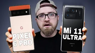 Google Pixel 6 Pro Vs Xiaomi Mi 11 Ultra | Camparisin Pixel 6 Pro