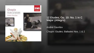 Chopin: 12 Etudes, Op  10  No  1 in C Major Allegro