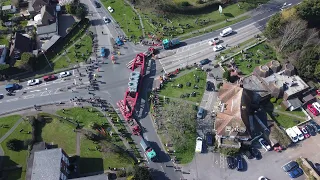 Abnormal Load #2 enters Polegate 20/03/2022