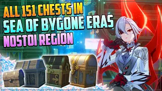 Sea of Bygone Eras Complete 151 Chest Guide! Nostoi Region! | Genshin Impact 4.6