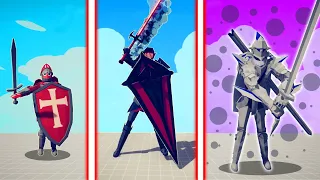 EVOLUTION OF NEW MEDIEVAL KNIGHT | TABS - Totally Accurate Battle Simulator