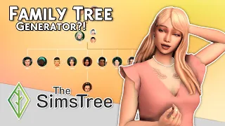Another New Way to CREATE Your FAMILY TREE in THE SIMS?! || TheSimsTree Review