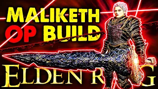 Elden Ring: THIS NEW MALIKETH BUILD IS NUTS! - Maliketh's Black Blade VS All Bosses NG+ No Hit 2024