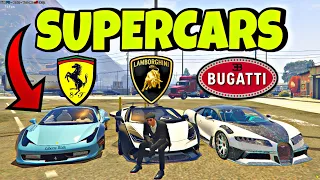 Restoring 3 old Abandoned "SUPERCARS" from Junk Shop in GTA 5