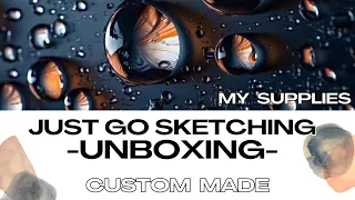 JustGoSketching Companion for plein air sketching - Unboxing and first impressions