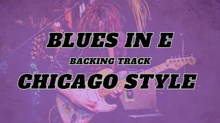 CHICAGO STYLE BLUES (Blues in E - Backing Track)