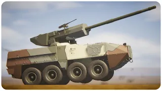 This APC carries a FULL MBT CANNON | Sprocket