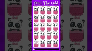 Find the odd emoji out #229 | How good are your eyes | Spot the difference puzzle quiz #shorts #game