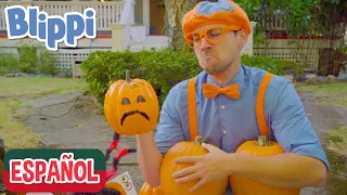 Adornos de Halloween | Videos de halloween para niños | Aprende con Blippi
