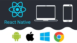 React Native Tutorial for Beginners - Create Android, iOS, Desktop & Web Apps ✊✋✌️