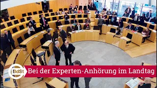BdSt Hessen als Experte im Landtag
