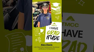 Grad Story: Alex Davis- future Diesel Fleet Maintenance Technician! #classof2024 #successstory