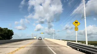 Driving from Miami to Key West Pt.4(Tavernier to Conch Key)