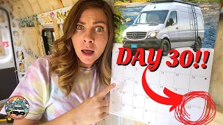 30 DAY VAN BUILD 🚍 Is That Even Possible?!?! 🤯