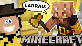 ROUBEI UM TESOURO * e eles não gostaram muito * (Minecraft Zero Mortes • E14)