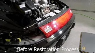 Extreme Porsche 993 Rear Plastic Restoration